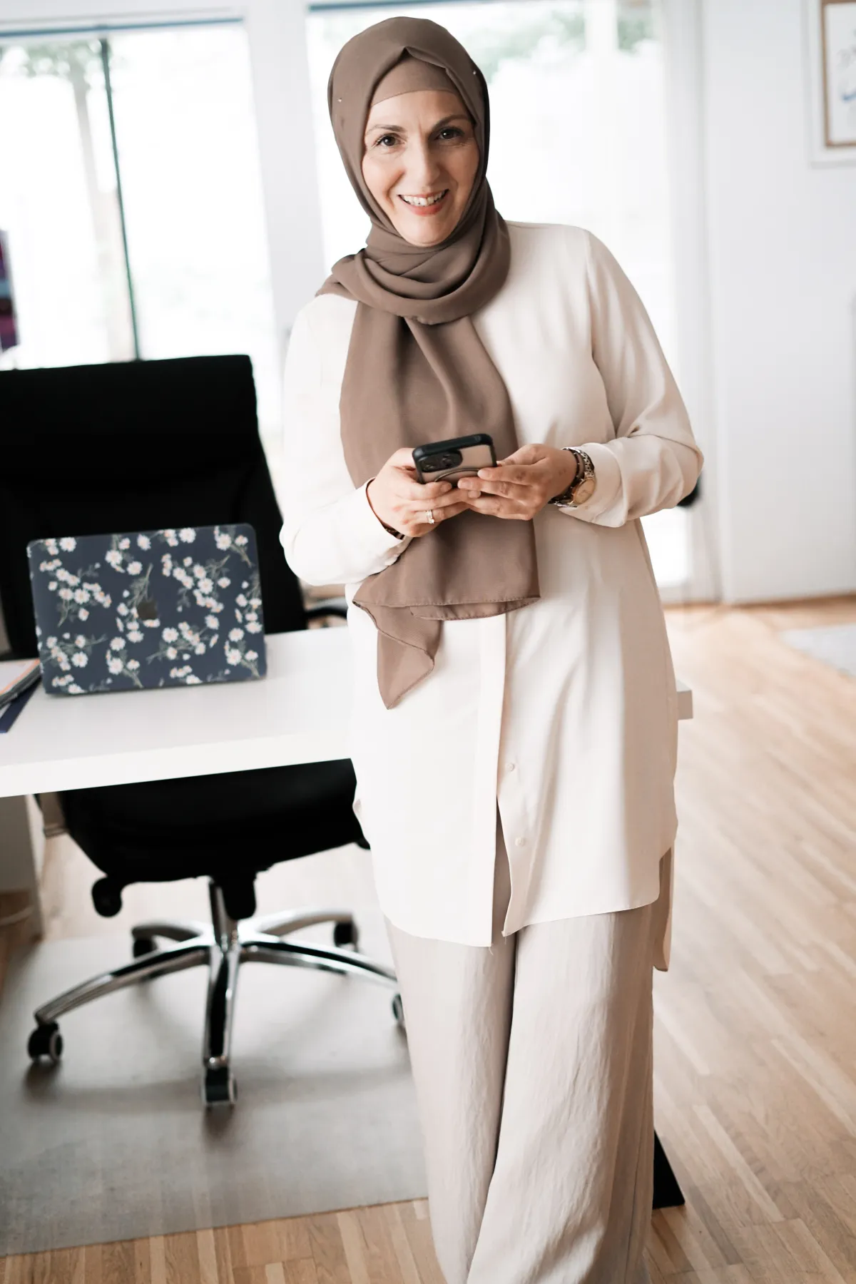 Elif Elik-Gülen in ihrer Praxis